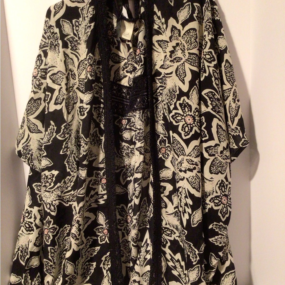 Anthropologie one-six cotton robe